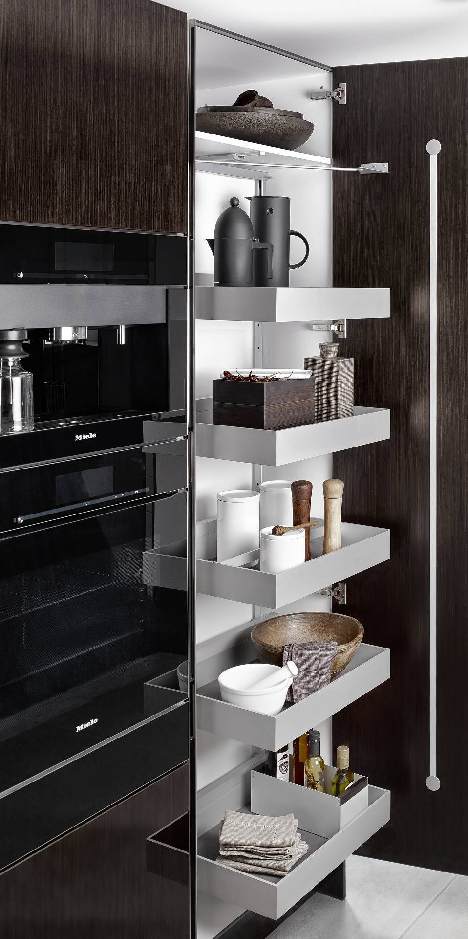 SieMatic MultiMatic interior accessories for kitchen