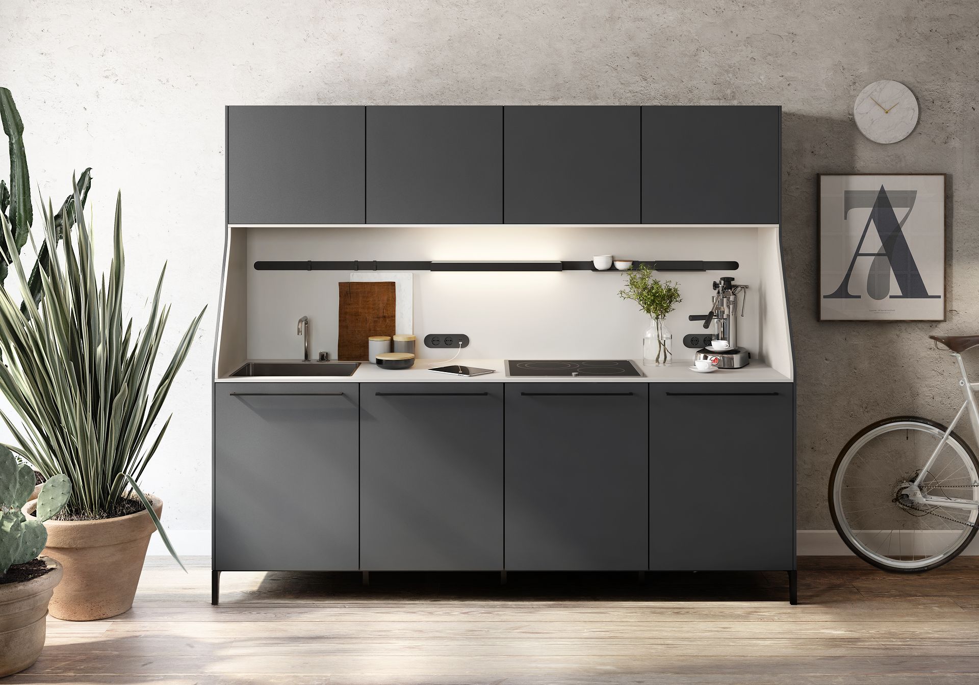 SieMatic Historie 2015: Das Küchen-Büfett SieMatic 29 aus der Stilwelt URBAN erh?lt ?German Design-Award in GOLD“.